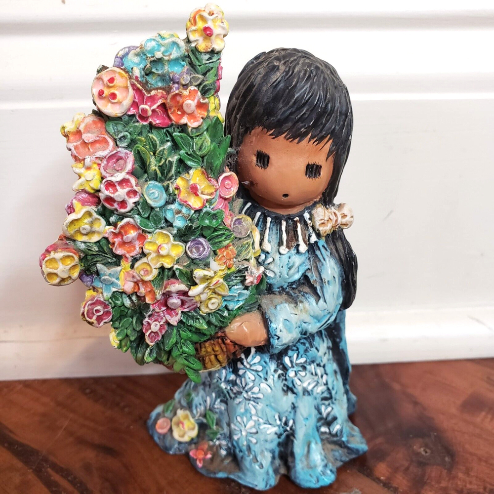 Vintage Goebel DeGrazia Desert Flower Girl CC9910 Artists Of The World 1999 RARE